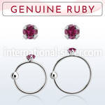 nrge5 nose hoop silver 925 nose