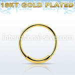 ns02rg nose hoop silver 925 nose