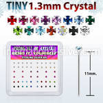 nyp6mx bend it to fit nose studs silver 925 nose