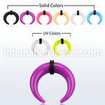 pacp tapers acrylic body jewelry ear lobe