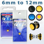 pkmp27 cheaters  illusion plugs and tapers anodized surgical steel 316l belly button