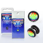 pkmp66 cheaters  illusion plugs and tapers acrylic body jewelry belly button