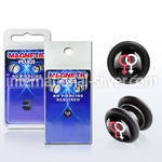 pkmp77 cheaters  illusion plugs and tapers acrylic body jewelry belly button