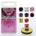 pkmz3m fake illusion body jewelry silver 925 belly button