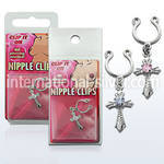 pknp19 fake illusion hoops others belly button