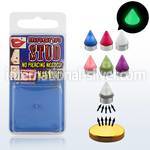 pmgln3 fake illusion body jewelry acrylic body jewelry nose