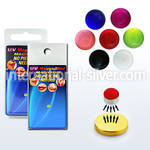 pmgvb3 fake illusion body jewelry acrylic body jewelry nose