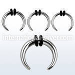 psp tapers surgical steel 316l ear lobe