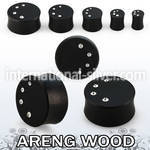 pwkkca plugs gauges organic body jewelry ear lobe