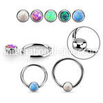 rocr4 925 silver ball closure rings belly ear othersear lobe ear otherseyebrow helix intim septum tragus piercing