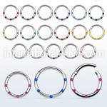 segh16j seamless segment rings surgical steel 316l eyebrow