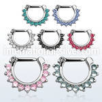 sepc14 straight barbells surgical steel 316l septum