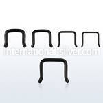 septb straight barbells anodized surgical steel 316l septum