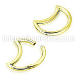 sgtsh2 anodized steel hinged segment hoop with moon shape