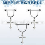 snpod22 straight barbells surgical steel 316l nipple