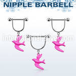 snpod8 straight barbells surgical steel 316l nipple