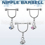 snpoz5 straight barbells surgical steel 316l nipple