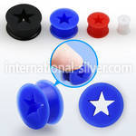 stsi plugs gauges silicon body jewelry ear lobe