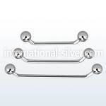 subb14 surface piercing surgical steel 316l surface piercings