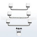 suddi4 surface piercing surgical steel 316l surface piercings