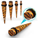 tpadr tapers acrylic body jewelry ear lobe
