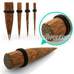 tpcor tapers organic body jewelry ear lobe