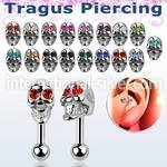 trg24b straight barbells surgical steel 316l tragus