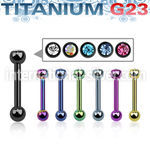 ubbert52 straight barbells anodized titanium g23 implant grade tragus
