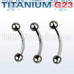 ubneb micro curved barbells titanium g23 implant grade eyebrow