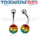 ubnfr8r belly rings titanium g23 implant grade belly button