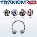 ucbfr6a horseshoes titanium g23 implant grade belly button