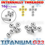 ush3in titanium cross bead balls top