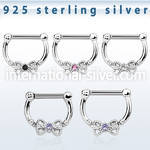 vsepk14 straight barbells silver 925 septum