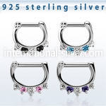 vsepqx14 straight barbells silver 925 septum