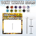 wyzsm1 bend it to fit nose studs gold 