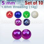 xabuvb5 loose body jewelry parts acrylic body jewelry 