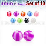 xckbal3 loose body jewelry parts acrylic body jewelry 