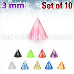 xckcn3 loose body jewelry parts acrylic body jewelry 