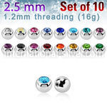 xjb25 loose body jewelry parts surgical steel 316l 