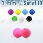 xsab3 loose body jewelry parts acrylic body jewelry 