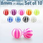 xuvbe8 loose body jewelry parts acrylic body jewelry belly button