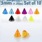 xuvcn3 loose body jewelry parts acrylic body jewelry 