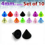 xuvcn4 loose body jewelry parts acrylic body jewelry belly button