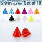 xuvcn5 loose body jewelry parts acrylic body jewelry belly button