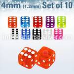 xuvdi4s loose body jewelry parts acrylic body jewelry 