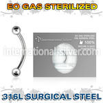 zbneb micro curved barbells surgical steel 316l eyebrow