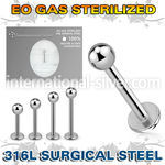 zlbb3 labrets lip rings surgical steel 316l labrets chin